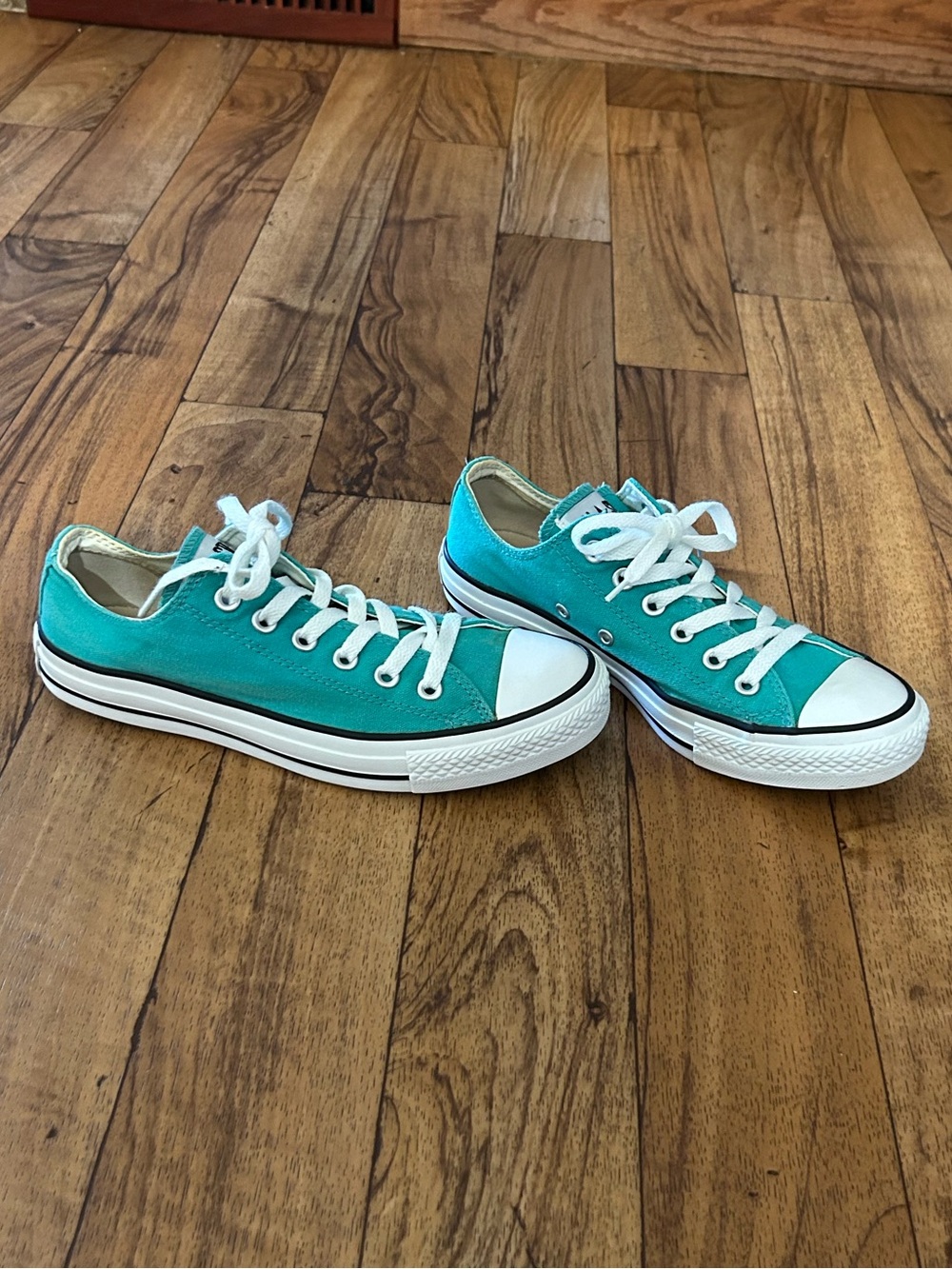 Converse Chuck Taylor All Star Low Waterfall Teal Sneakers Women’s 8 - Picture 11 of 11